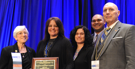 Pennsylvania Psychological Association with Linda Knauss, PhD, President of Division 31.