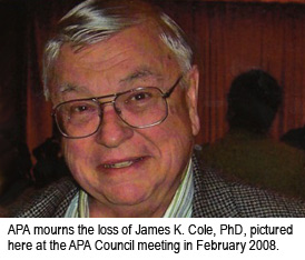 James K. Cole, PhD