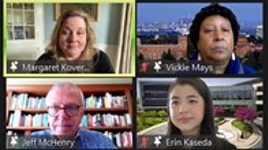 screen shot of online Advocacy summit meeting