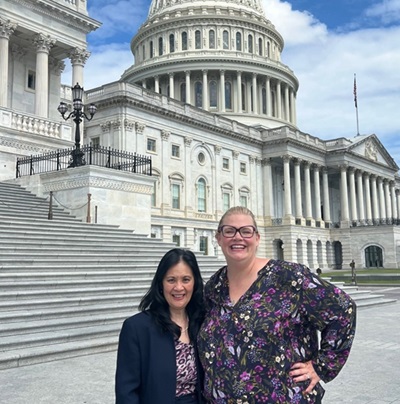 APA President-elect, Debra Kawahara, PhD, and Katy Trotta, PsyD APA President-elect, Debra Kawahara, PhD, and Katy Trotta, PsyD