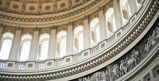 Interior of U.S. Capitol dome