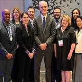 Members of the VA Psychologist Leaders Conference planning committee with the Honorable Denis McDonough