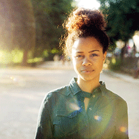 young woman of color