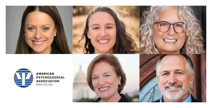 Headshot images of the five new Advocacy Coordinating Committee members