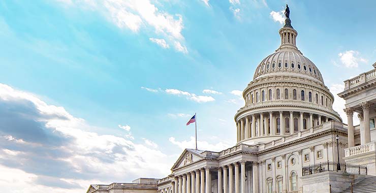 Panoramic view of the U.S. Capitol