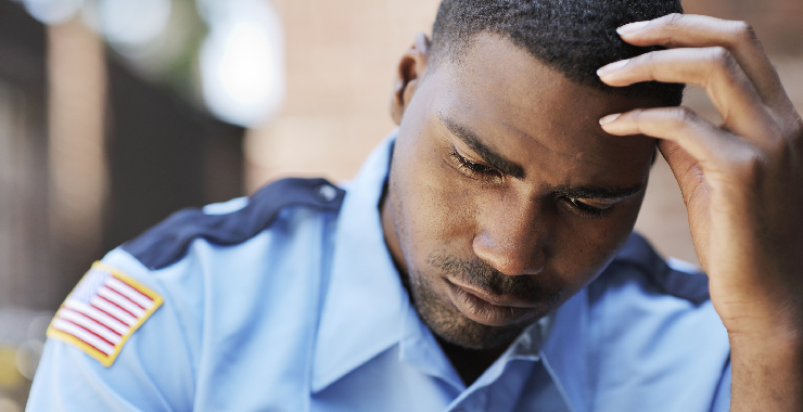 man in police uniform