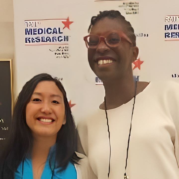 Frances Wang and Idia Thurston