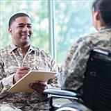 Military members in therapy session
