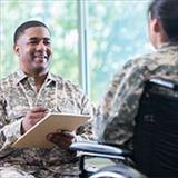 Military members in therapy session